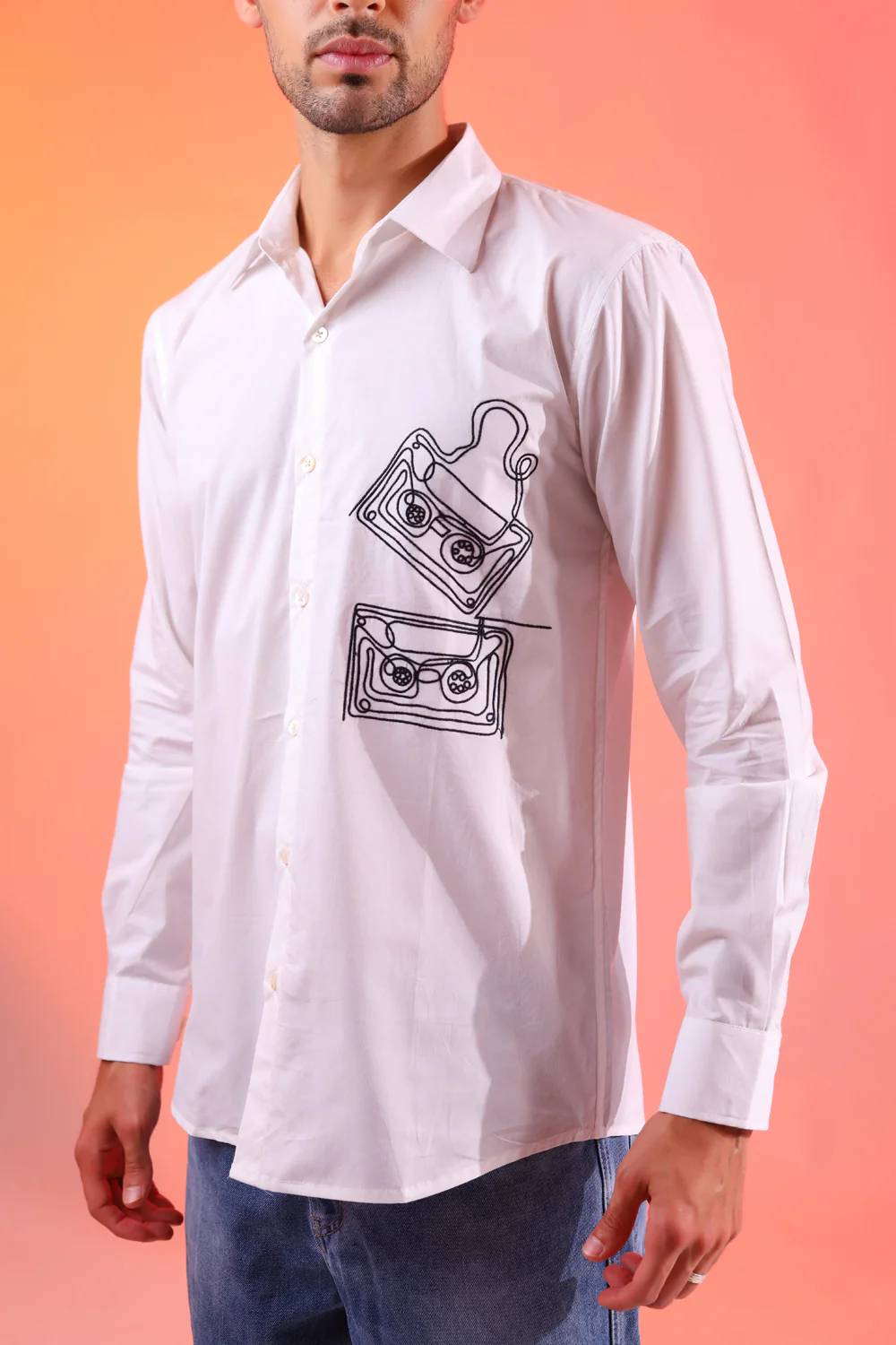 90s nostalgic white-M - Image 3