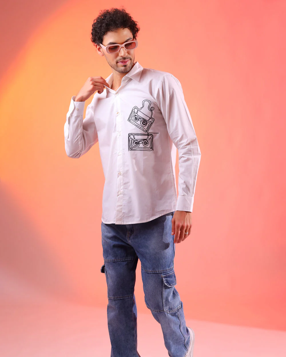 90s nostalgic white-M - Image 5