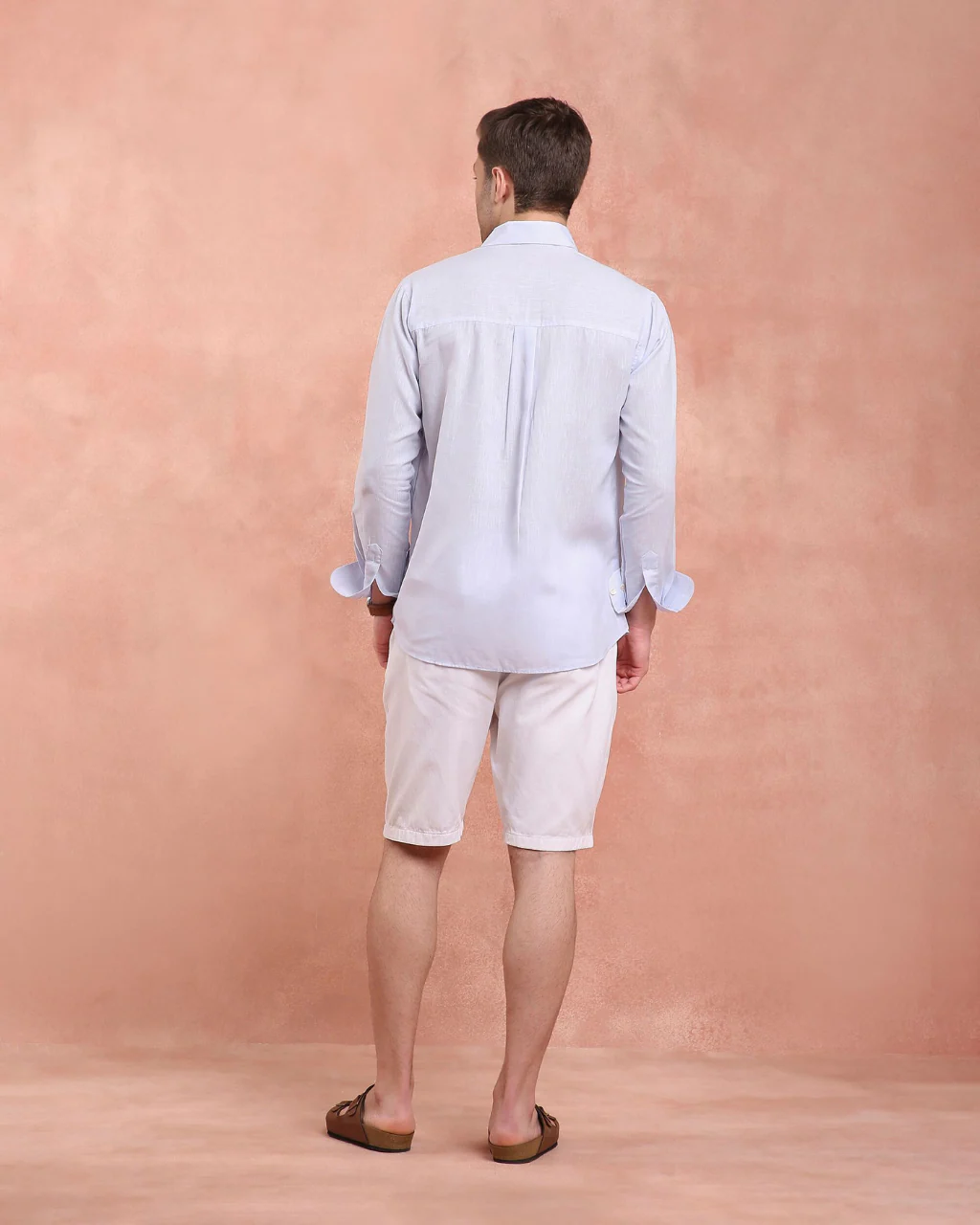 Blue Linen Shirt - Image 4