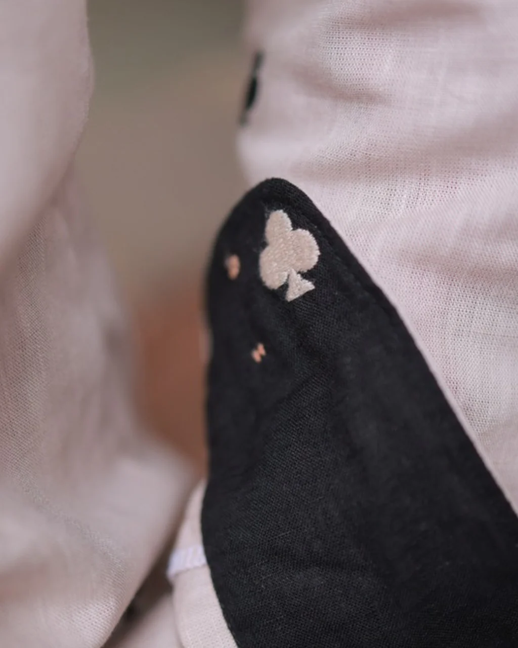 Clubs & Spades-Beige Shirt - Image 6
