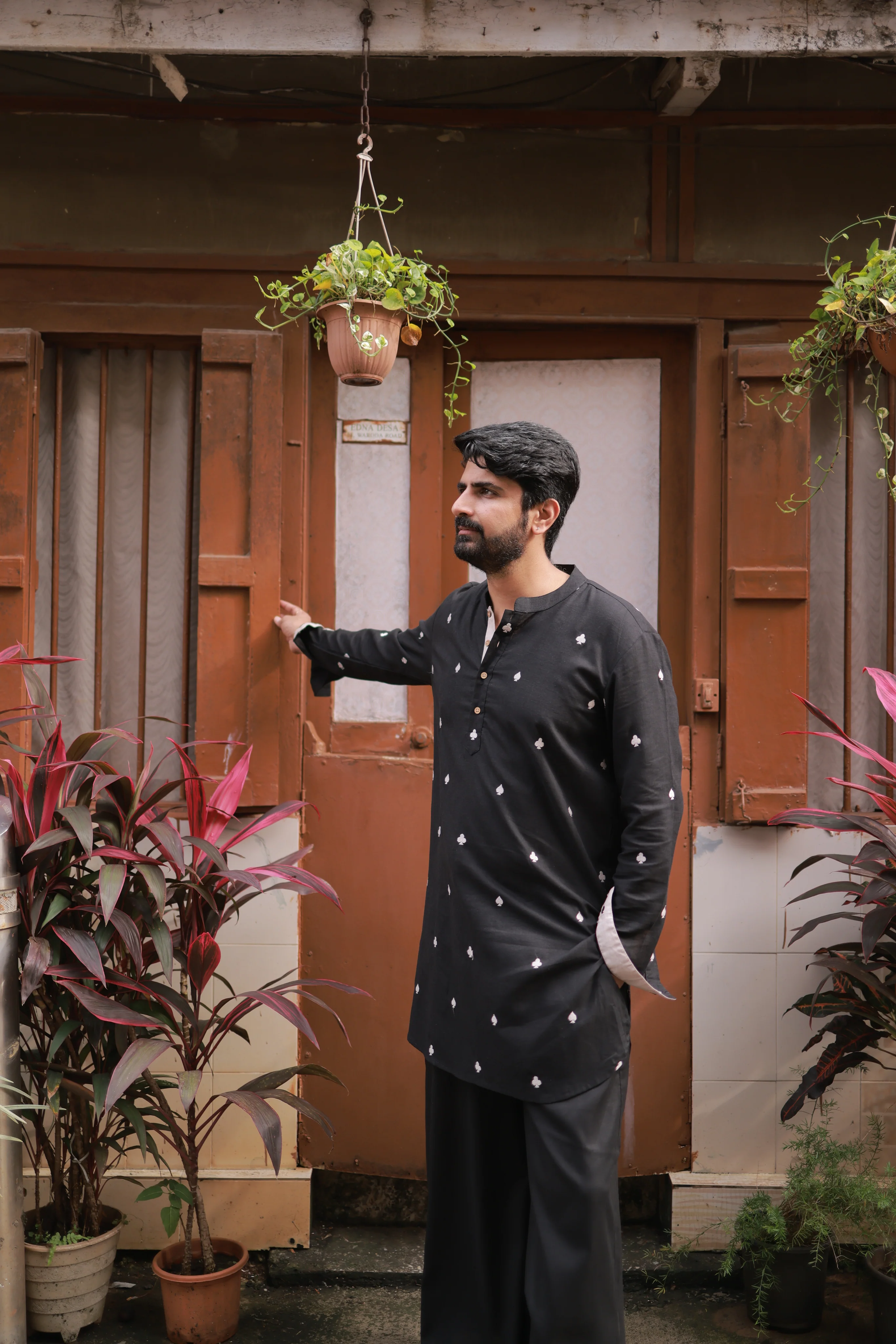 Clubs & Spades - BL Kurta set - Image 7