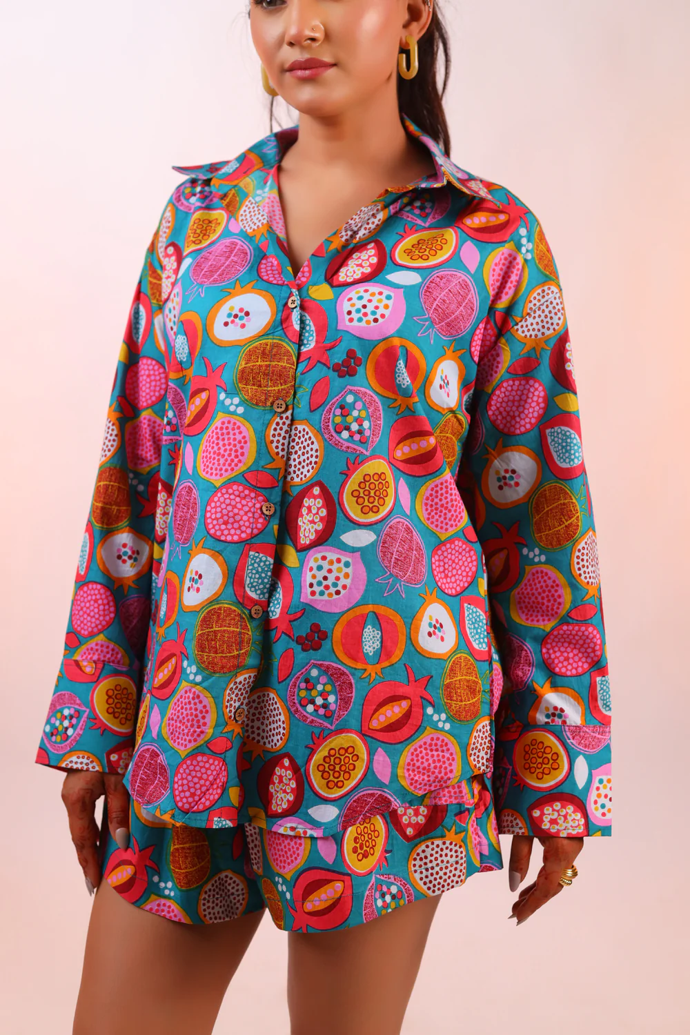 Crimson pop co-ord set - Image 4