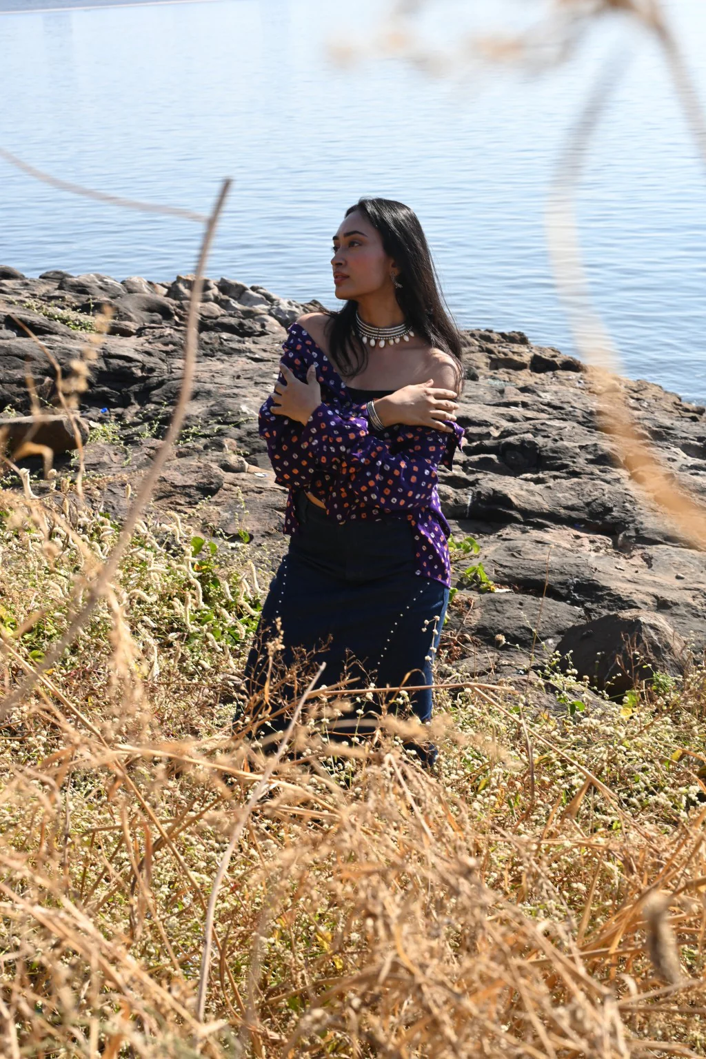 Jamun bandhani shirt - Image 5