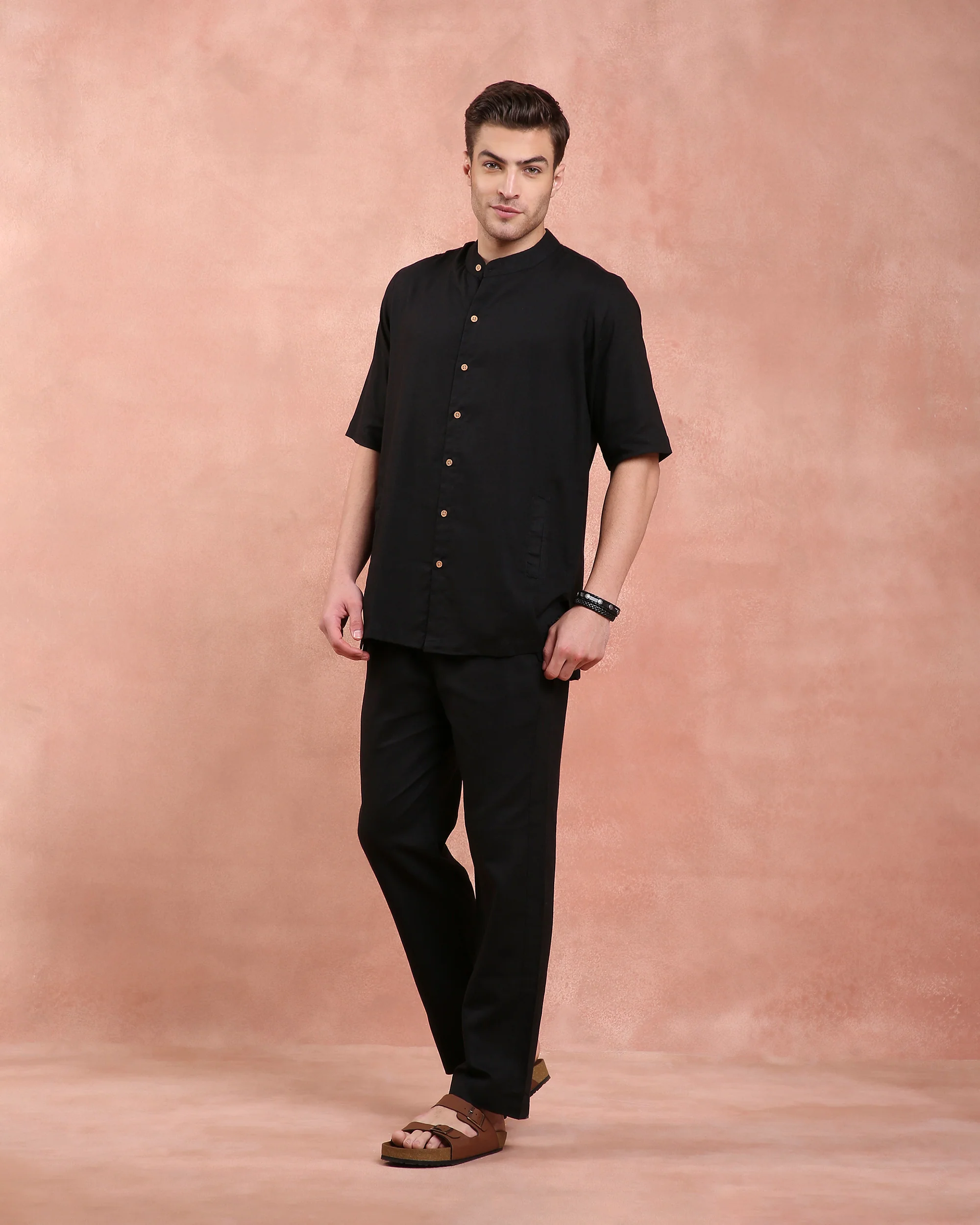 Kimono Shirt - Black - Image 5