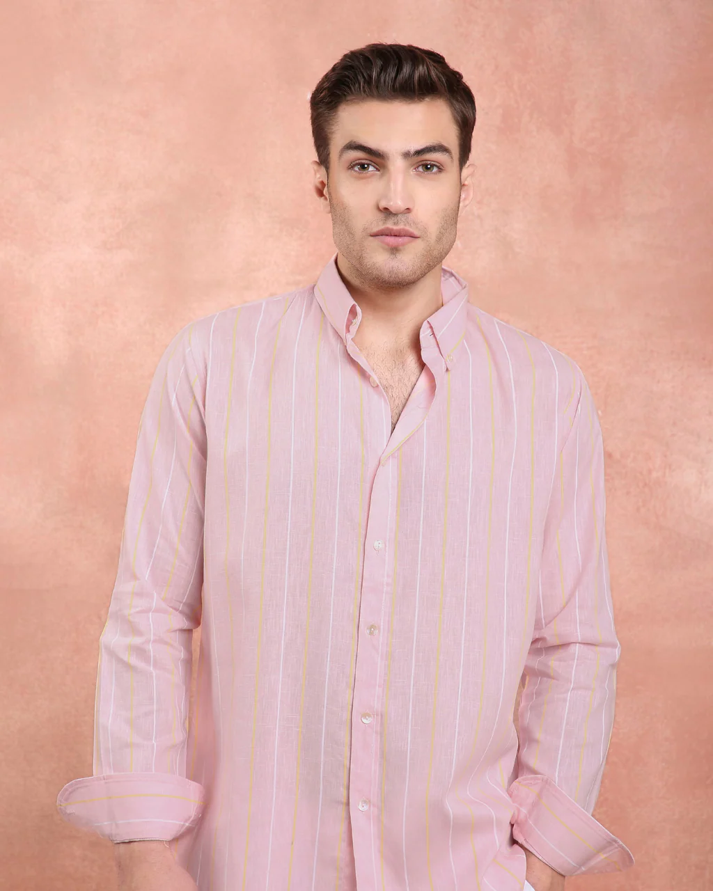 Pink Stripe Shirt - Image 5