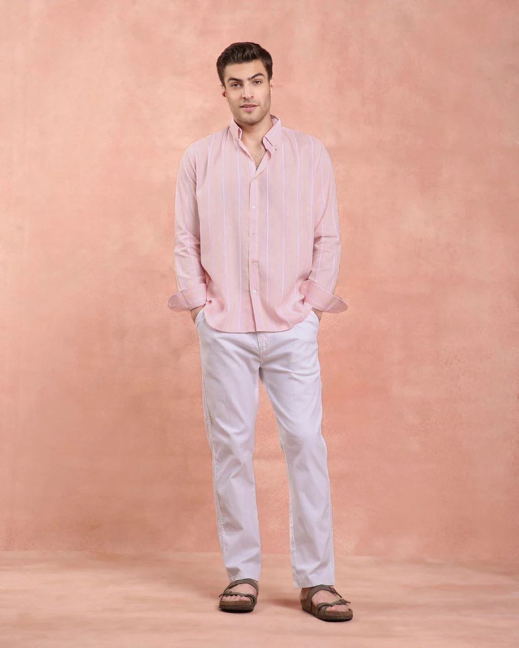 Pink Stripe Shirt - Image 6